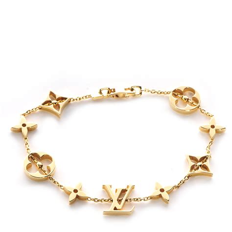 louis vuitton bracelets gold.